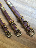 The Torquay Dog Collar - Summer Yellow - [Product_type] - Owen & Edwin - Dog Coat - Dog Jacket - Pointer - Vizsla - German Shorthaired Pointer - Weimaraner - luxury